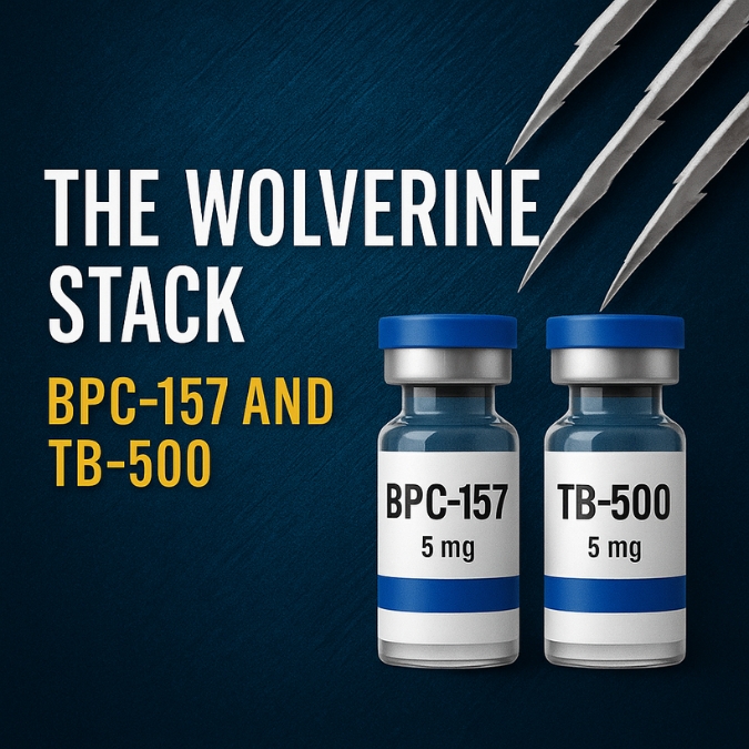 The Wolverine Stack: BPC-157 + TB-500 Peptide Guide for Recovery & Healing